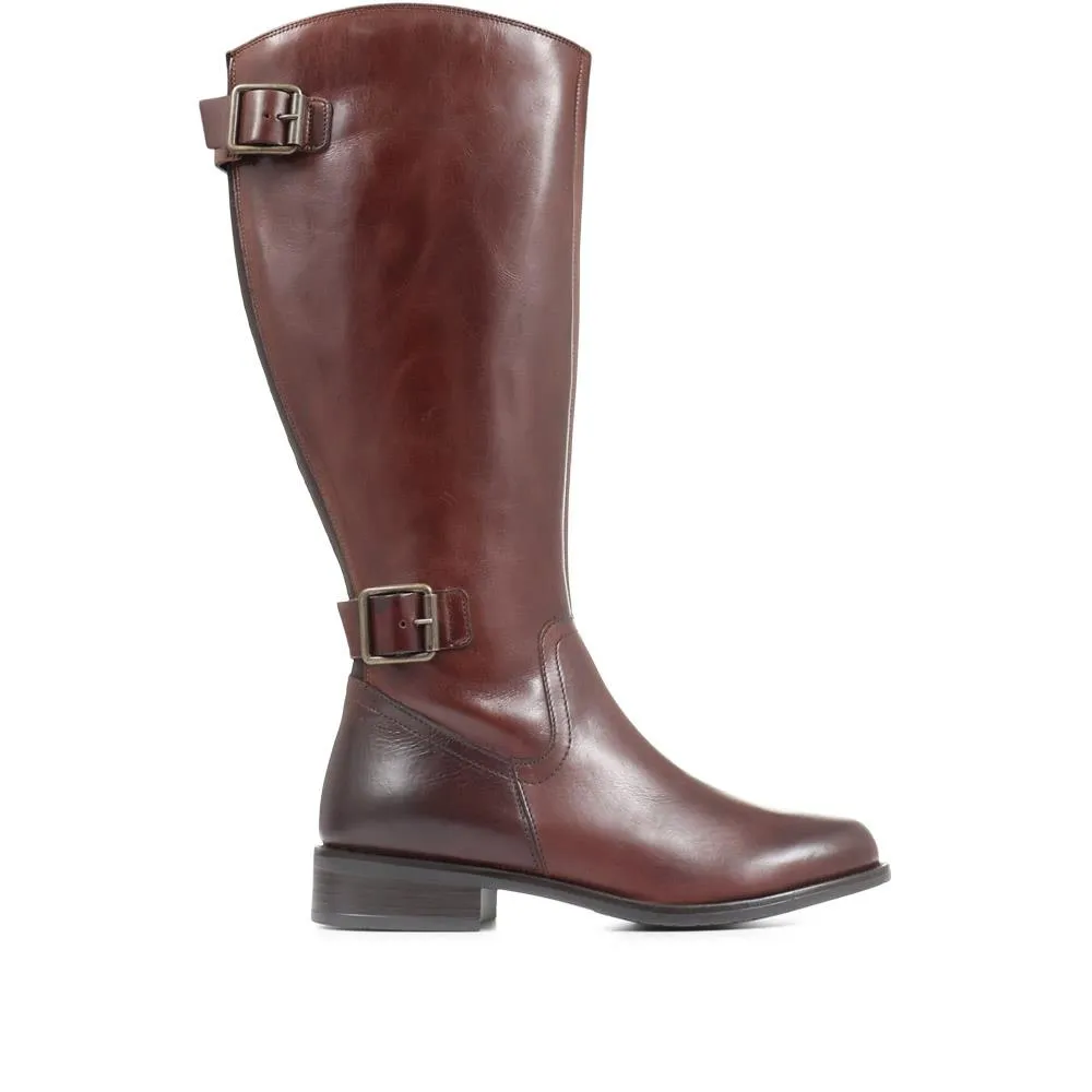 Carrara Wide Calf Boots - CARRARAL / 321 024