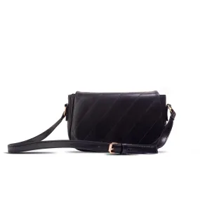 Classic Black Shoulder Bag