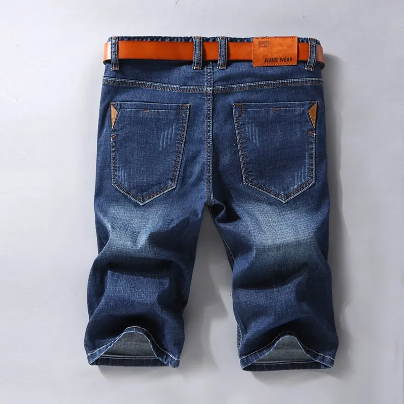 Classic Men's Denim Bermuda Shorts