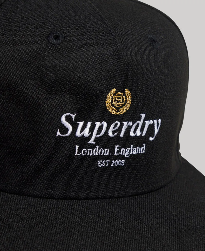 Code S Logo B Boy Cap in Black