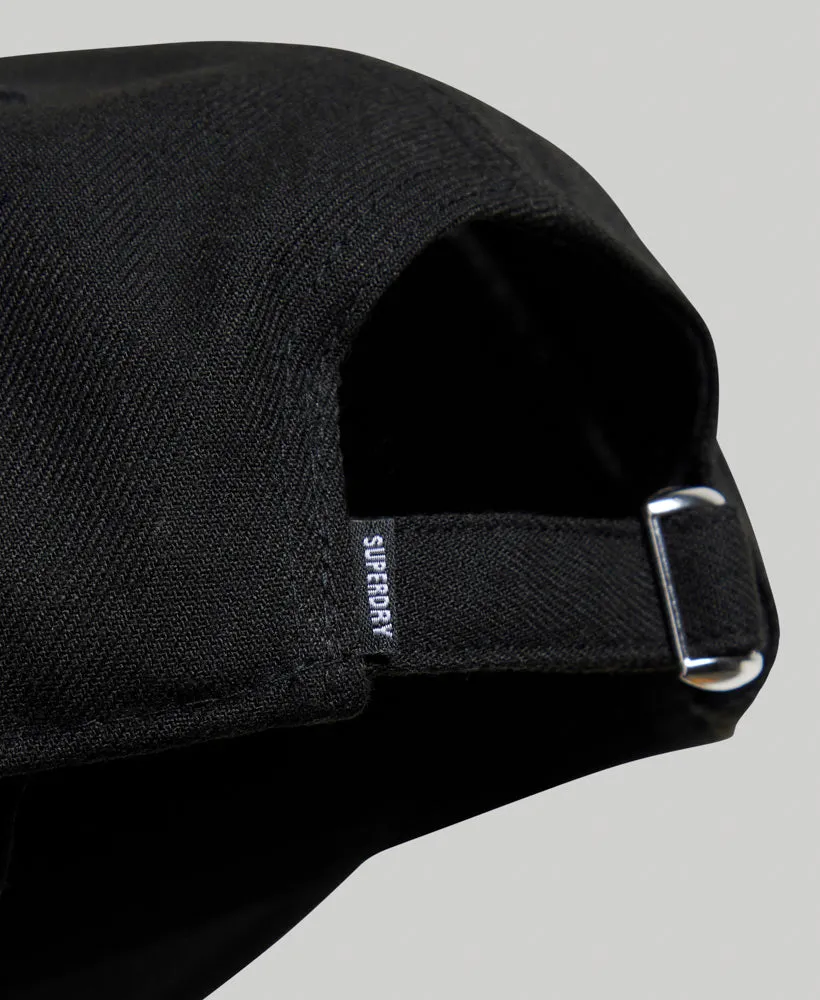 Code S Logo B Boy Cap in Black