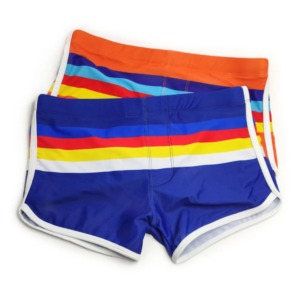 Colorful Pride Beach Swim Trunks