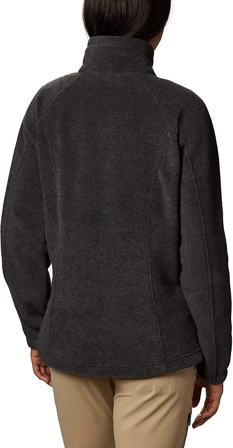 Columbia Women's Charcoal Benton Springs Full Zip Sweater