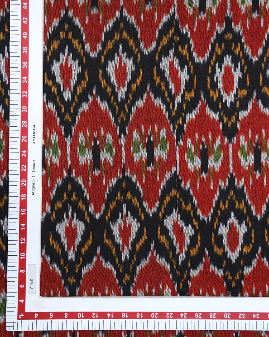 Cotton Ikat Fabric - Yarn Dyed