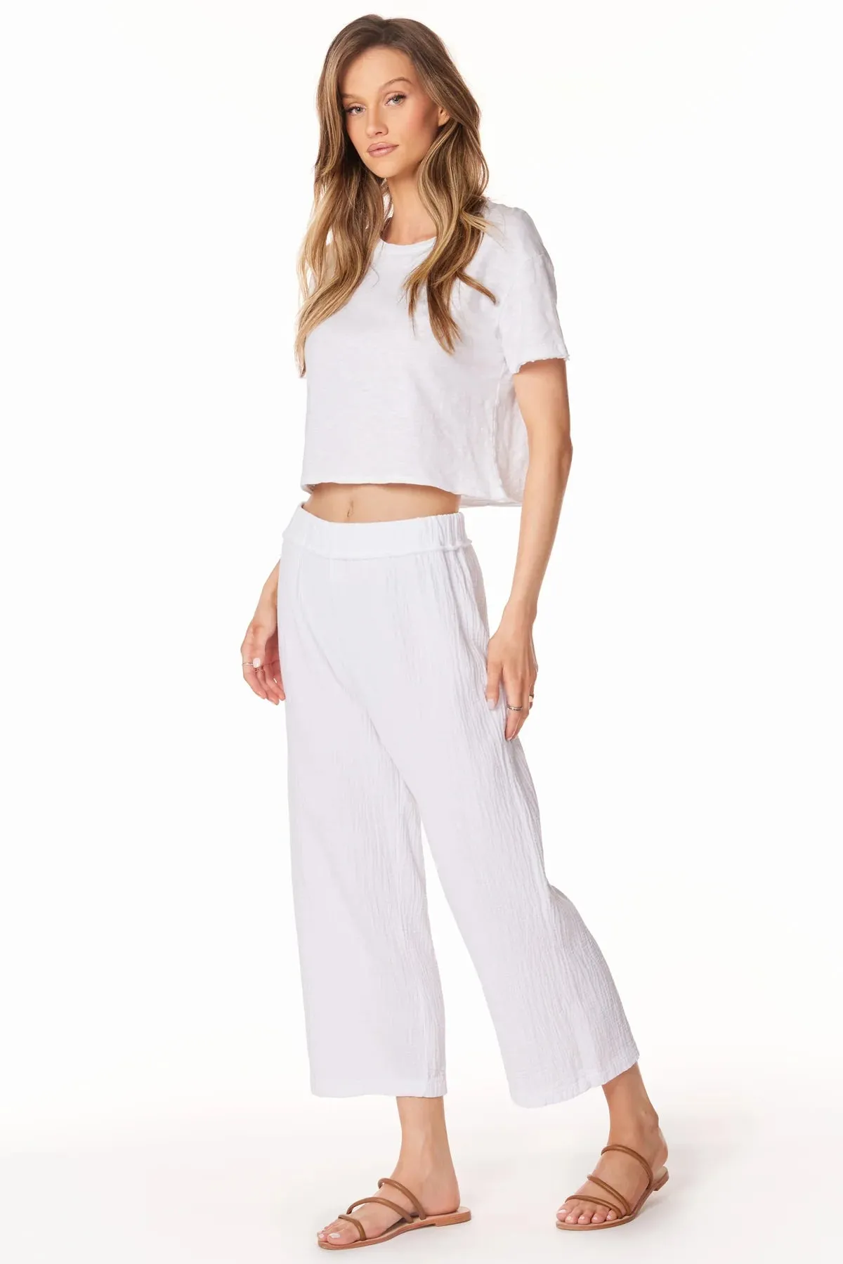 Crop Flare Pants