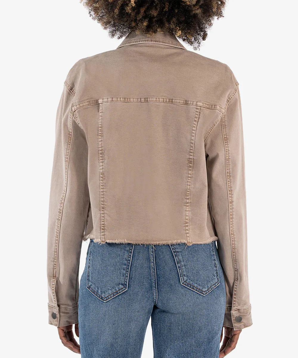 Crop Jacket Hazelnut