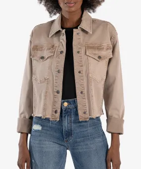 Crop Jacket Hazelnut