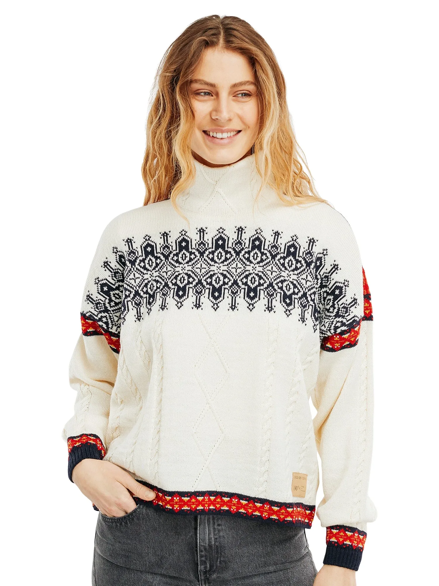 Dale of Norway Aspoy Sweater Women's Off White