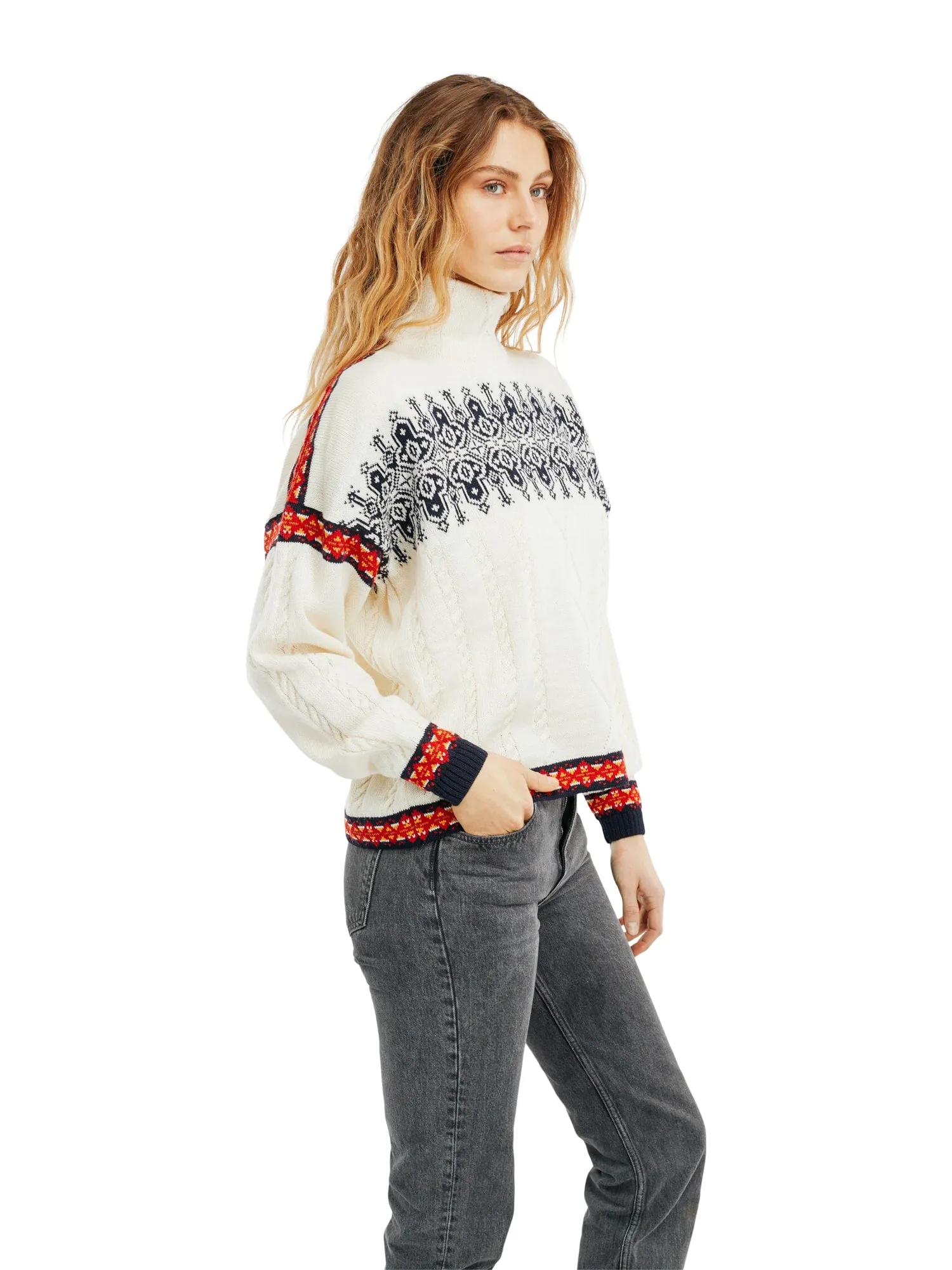 Dale of Norway Aspoy Sweater Women's Off White