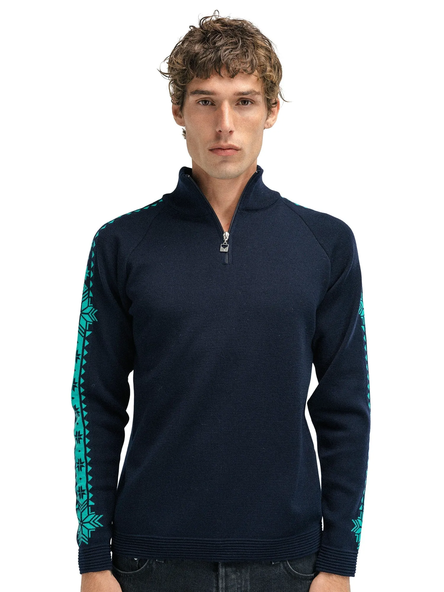 Dale of Norway Geilo Sweater Men's Marine Peacock