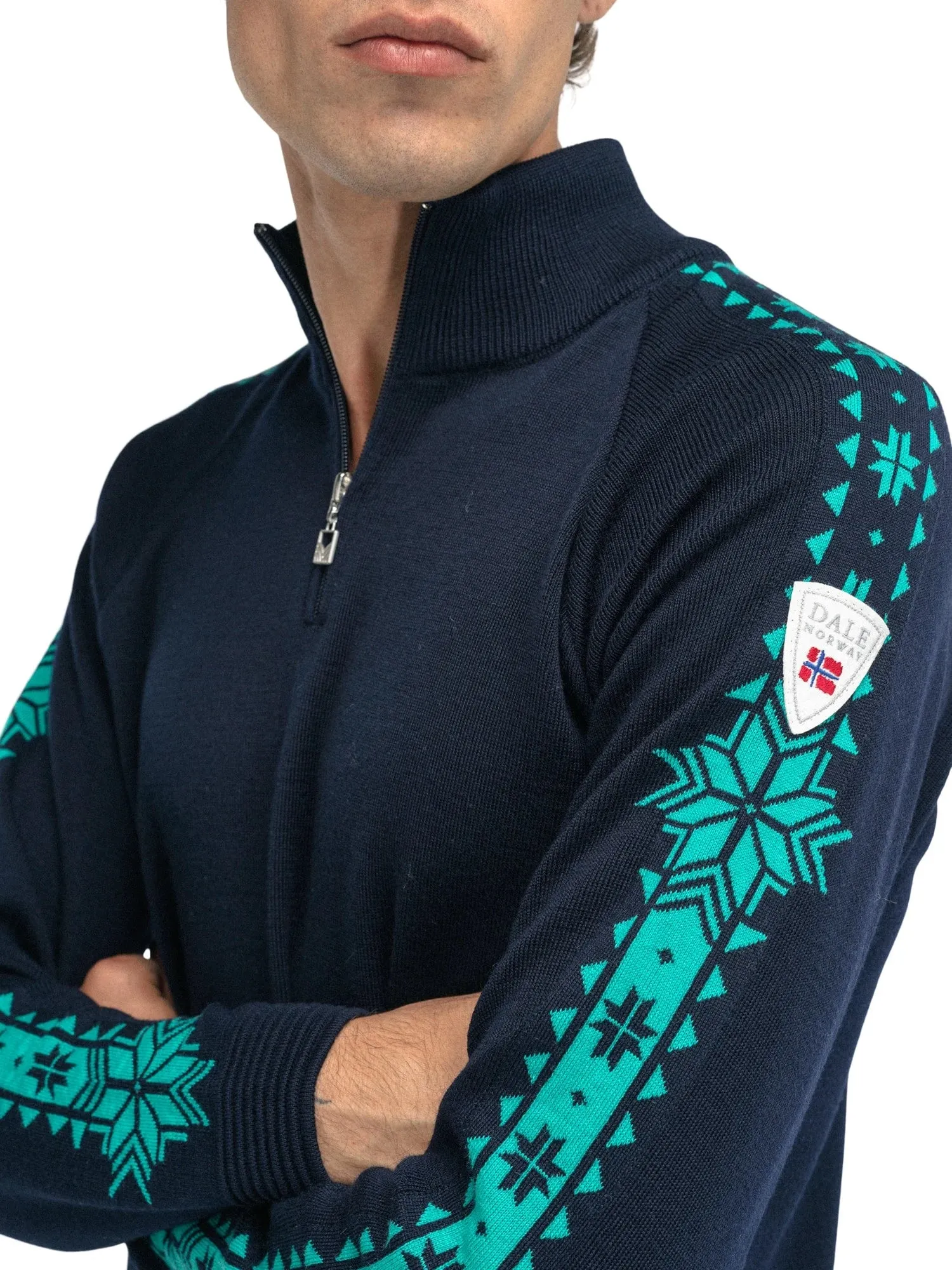 Dale of Norway Geilo Sweater Men's Marine Peacock