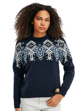 Dale of Norway Svanoy Sweater Women Navy