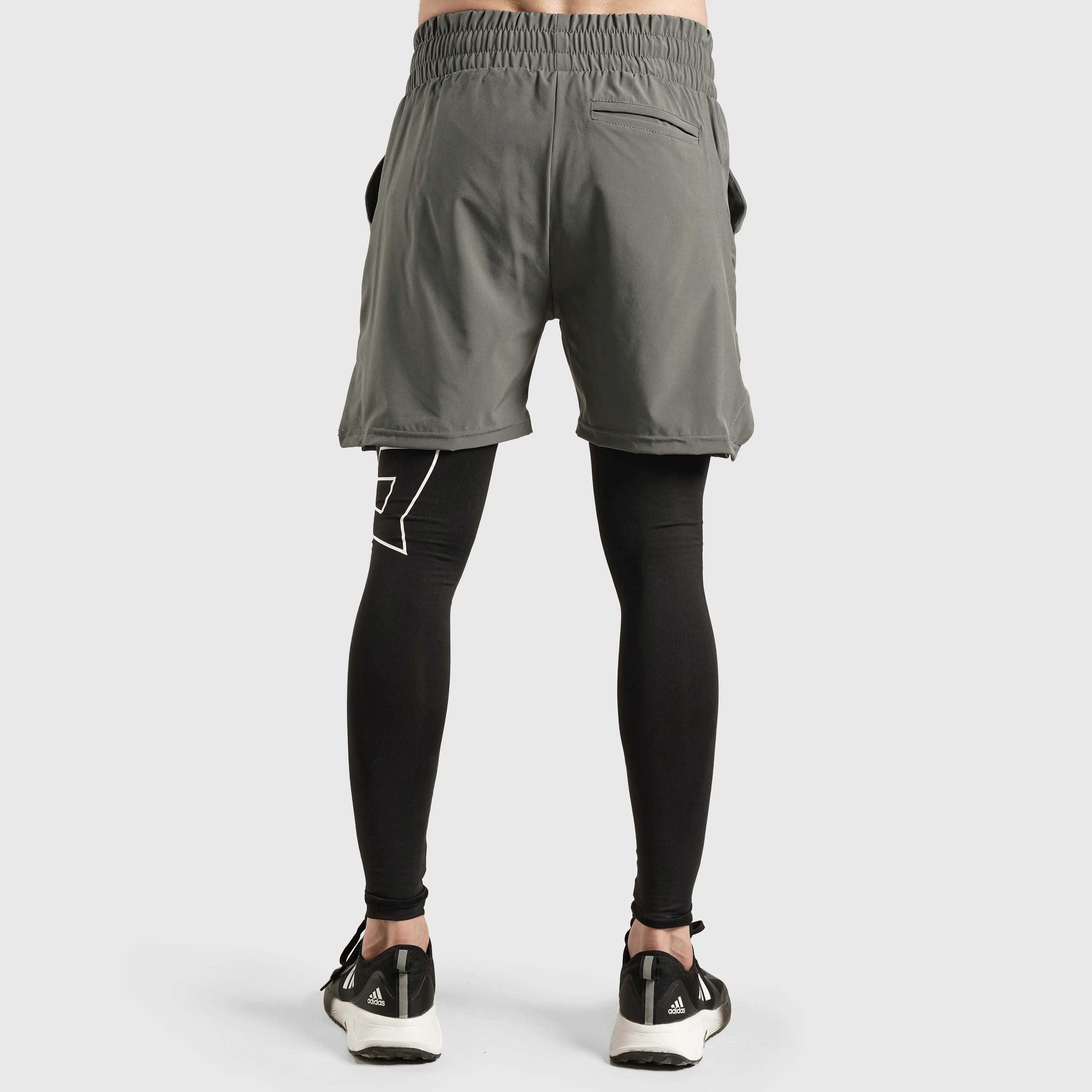 Dark Gray Ray Shorts