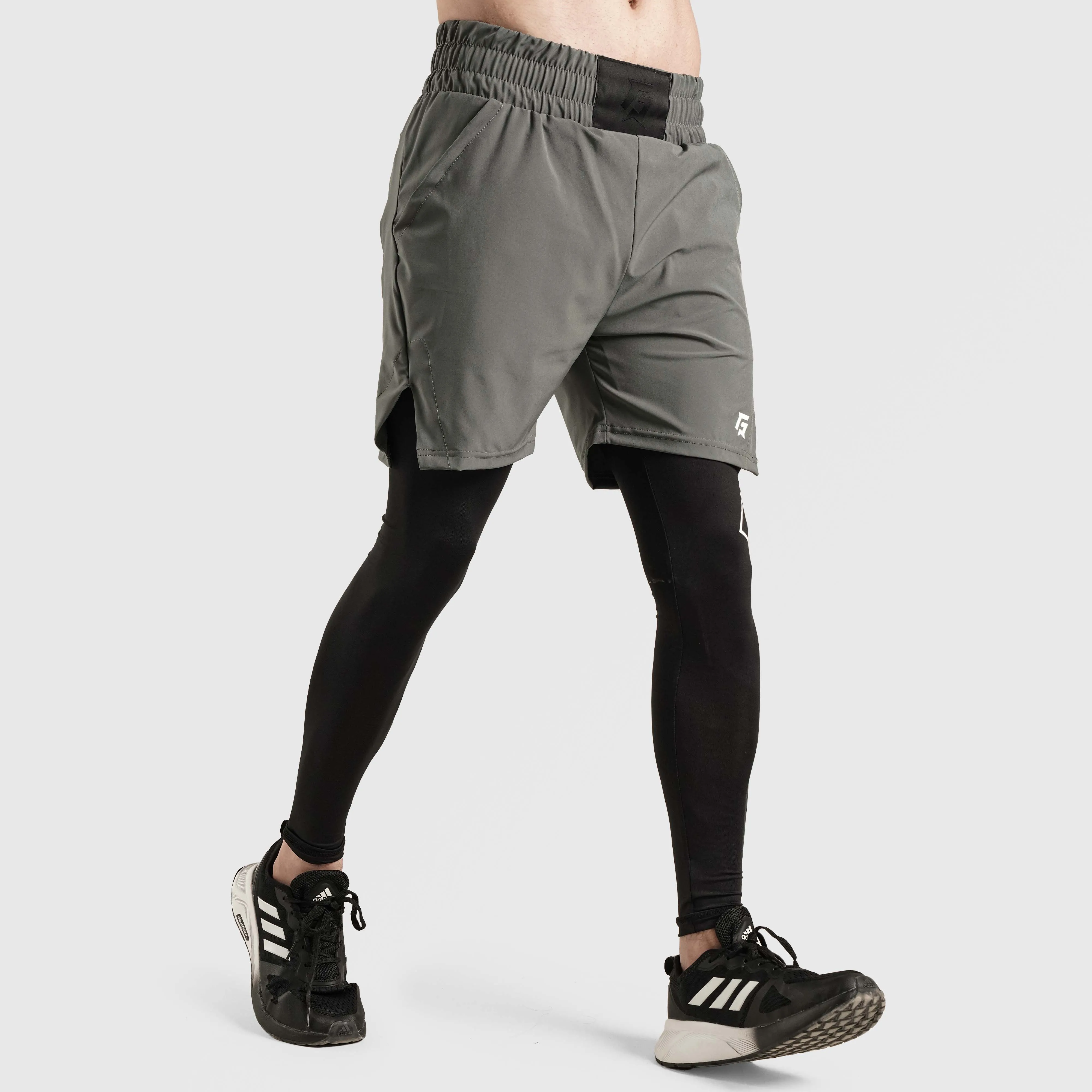 Dark Gray Ray Shorts