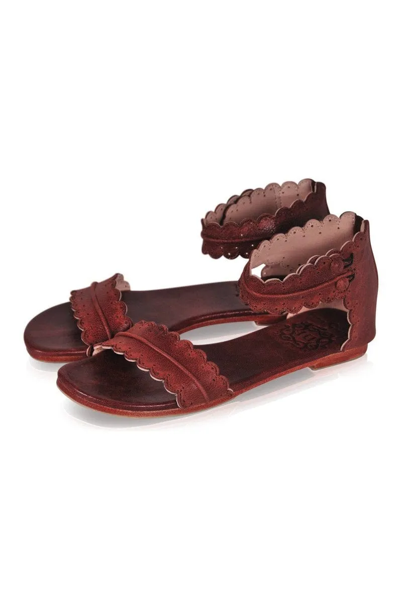 Dark Tan Midsummer Sandals