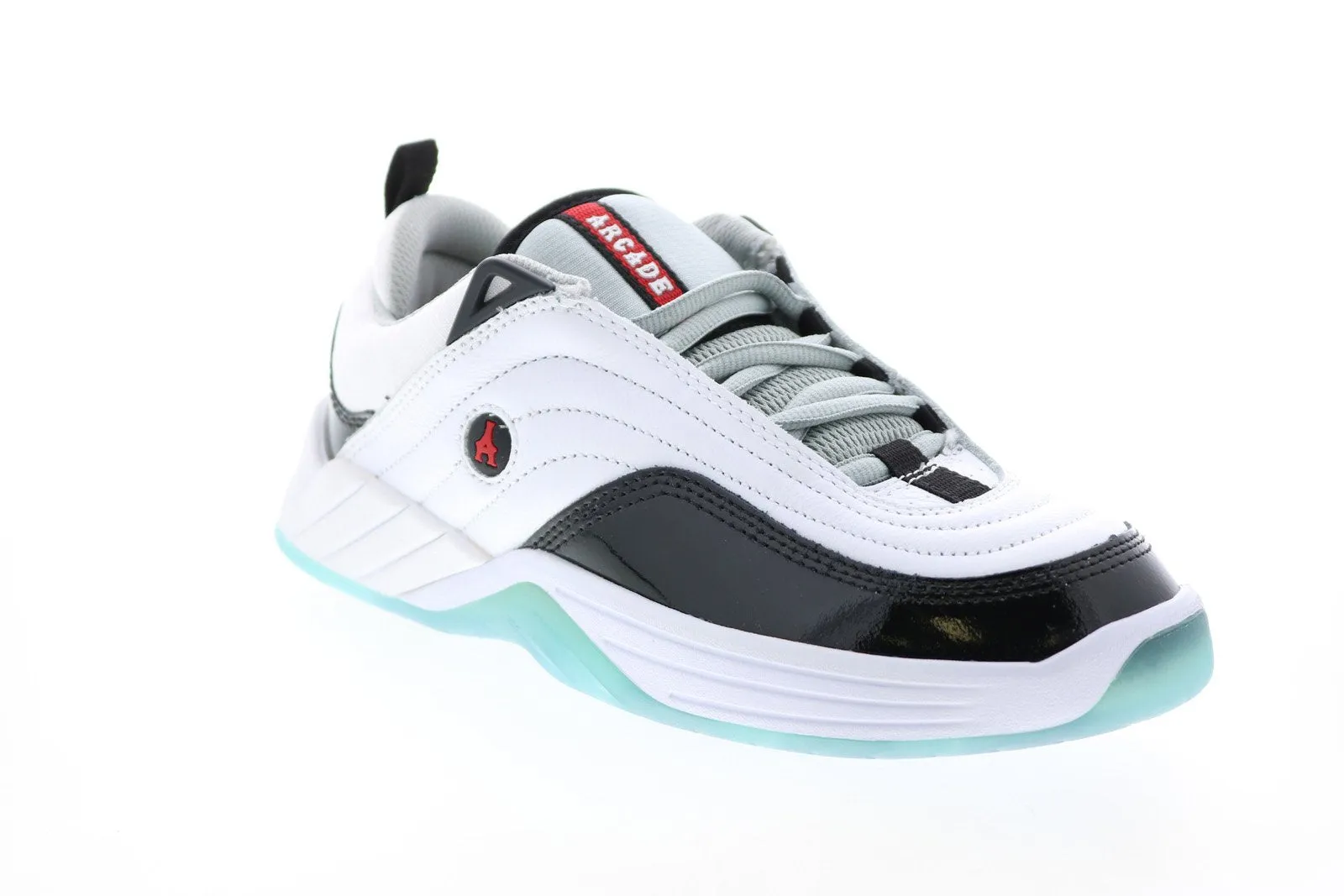 DC Williams Slim x Arcade Mens White Synthetic Sneakers Shoes