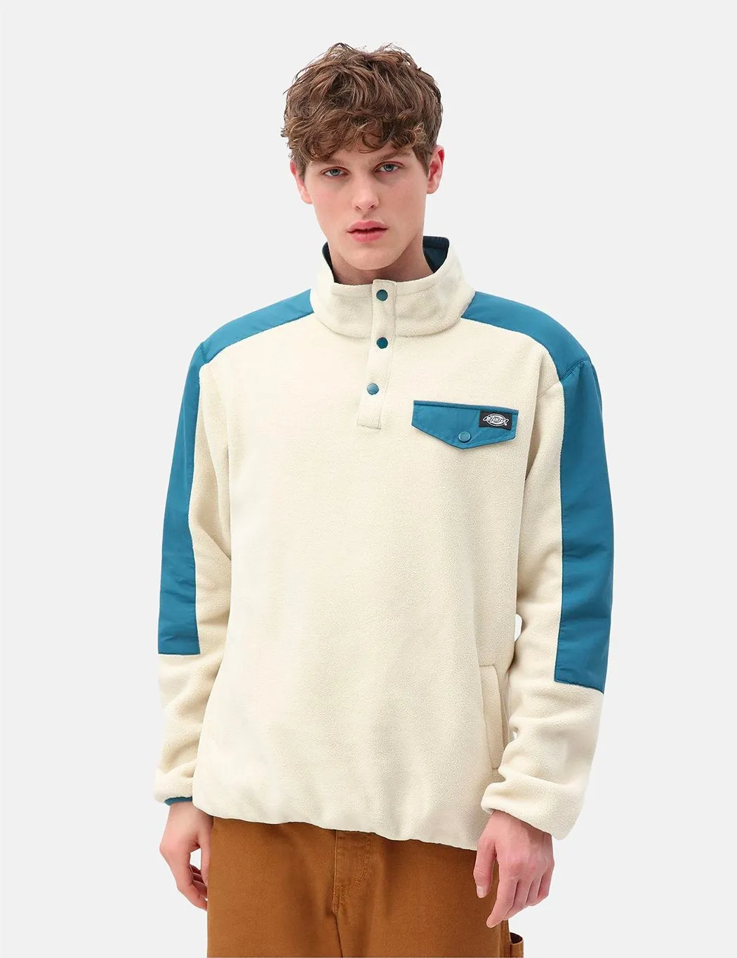 Dickies Port Allen Fleece Light Taupe - Shop Now.