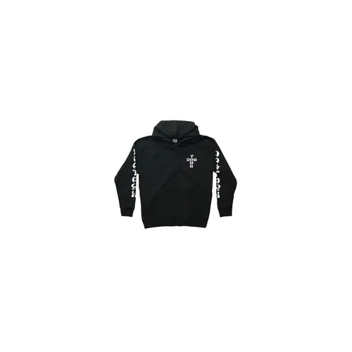 Dogtown Skateboards Cross Logo Hoody Black/White Pullover