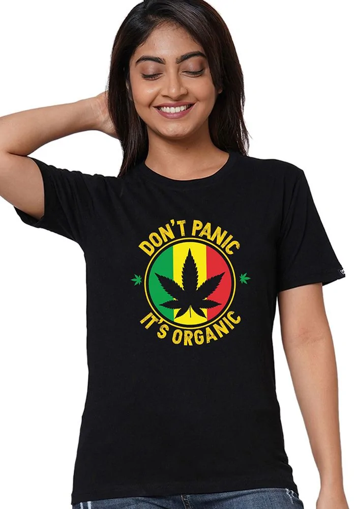 Don't Panic Women's Tshirt