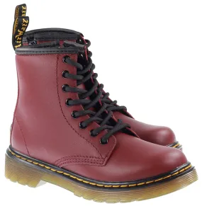 Dr Martens Infants 1460 Softy T Cherry Red Shoes