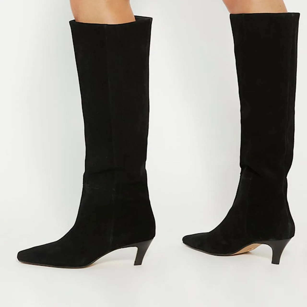 DUNE LONDON Slink Knee-High Boots - Black