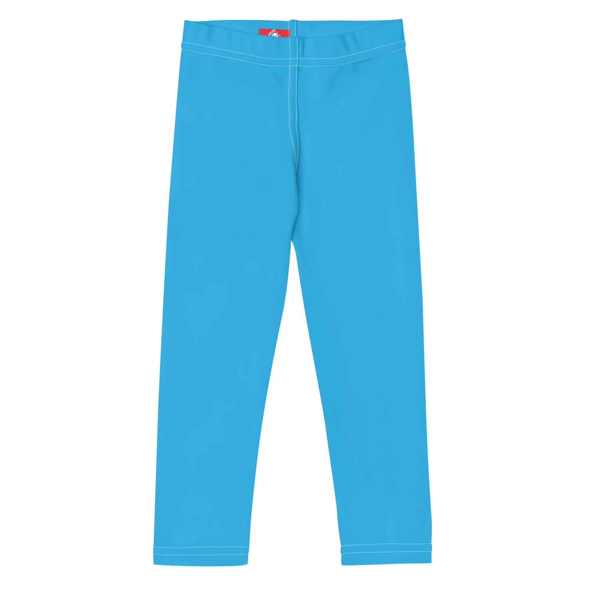 Dynamic Boys Cyan Solid Color Leggings - Active Wear