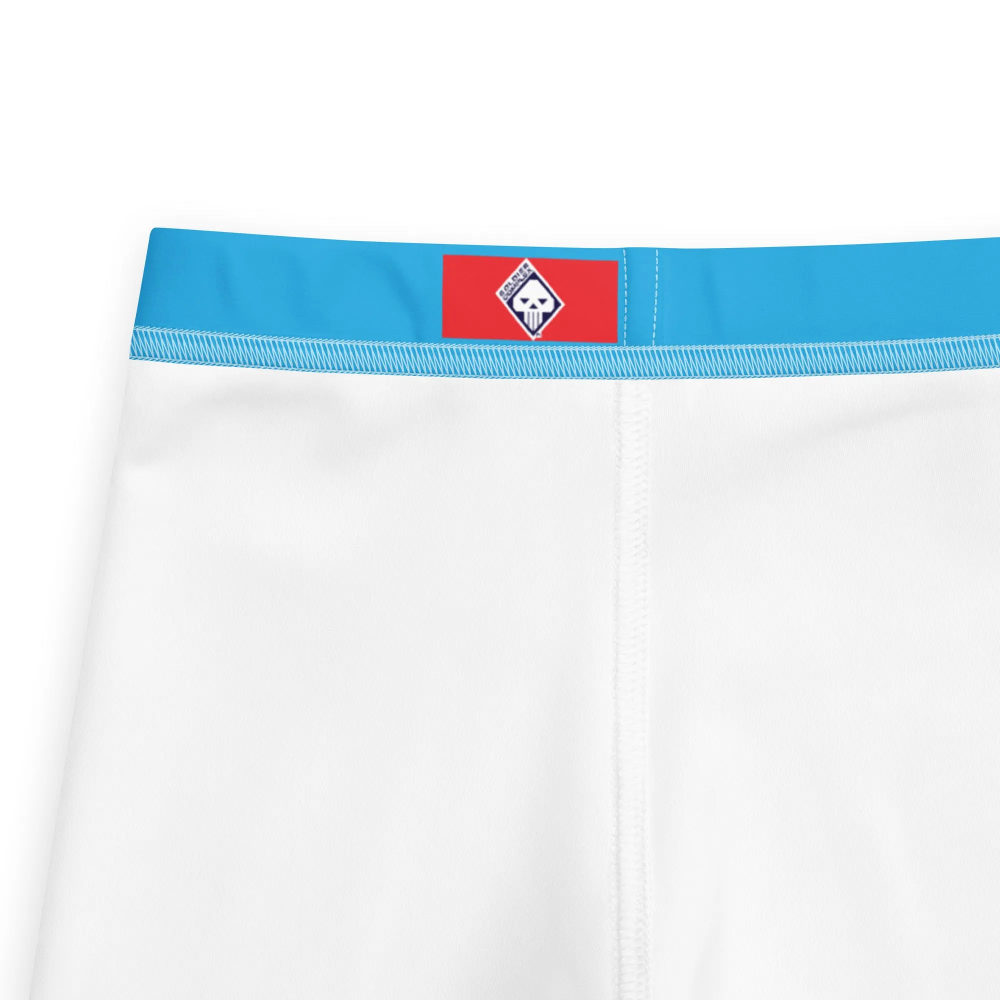 Dynamic Boys Cyan Solid Color Leggings - Active Wear