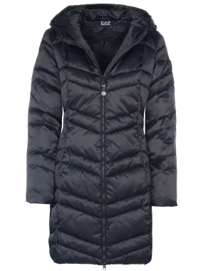 EA7 Emporio Armani Black Coat