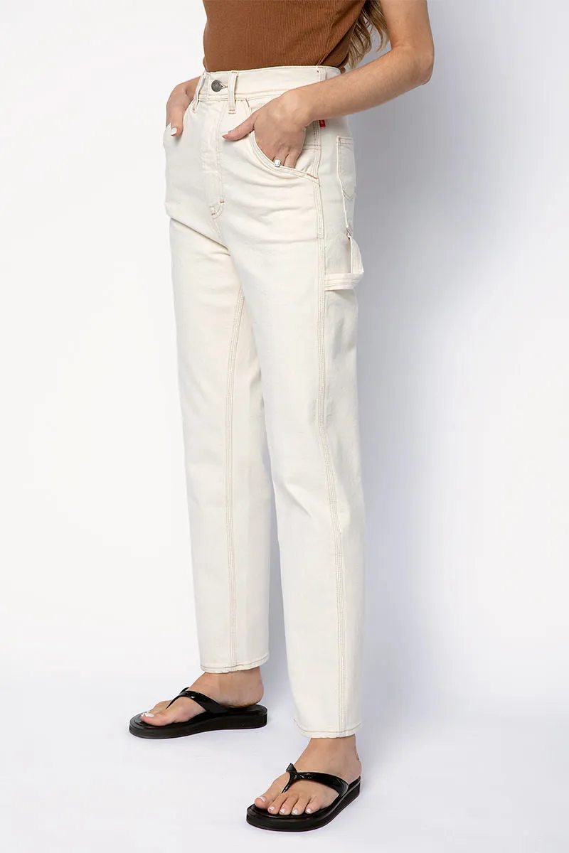 Ecru Chapel Carpenter Pants