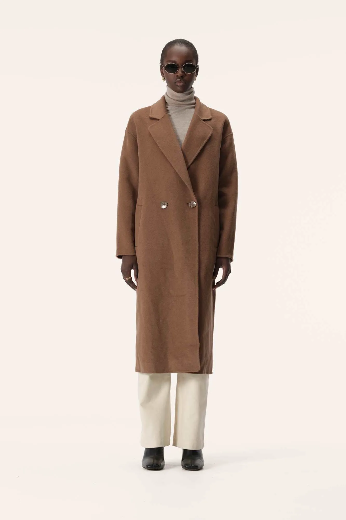 Elka Collective Emiliano Coat - Walnut Color