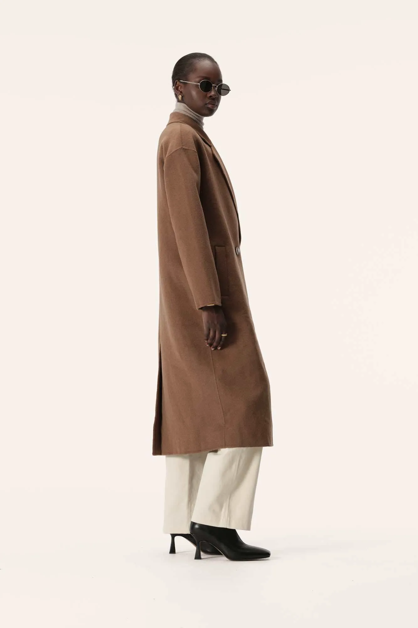 Elka Collective Emiliano Coat - Walnut Color