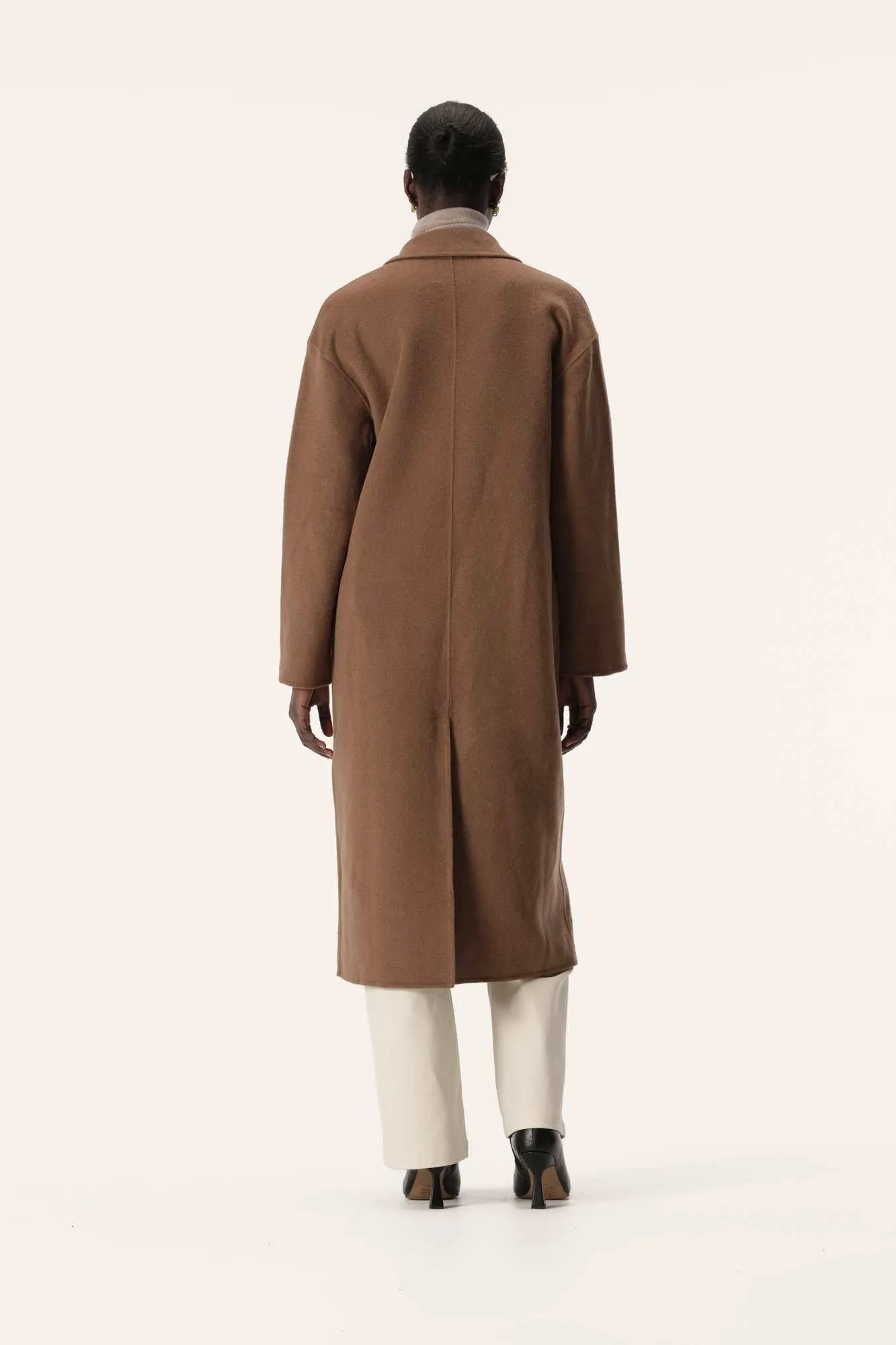 Elka Collective Emiliano Coat - Walnut Color