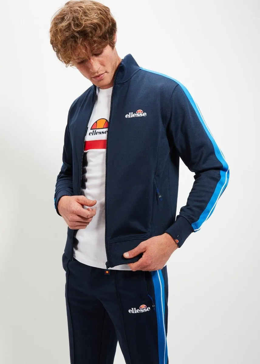 Navy Ellesse Giandoso Track Jacket