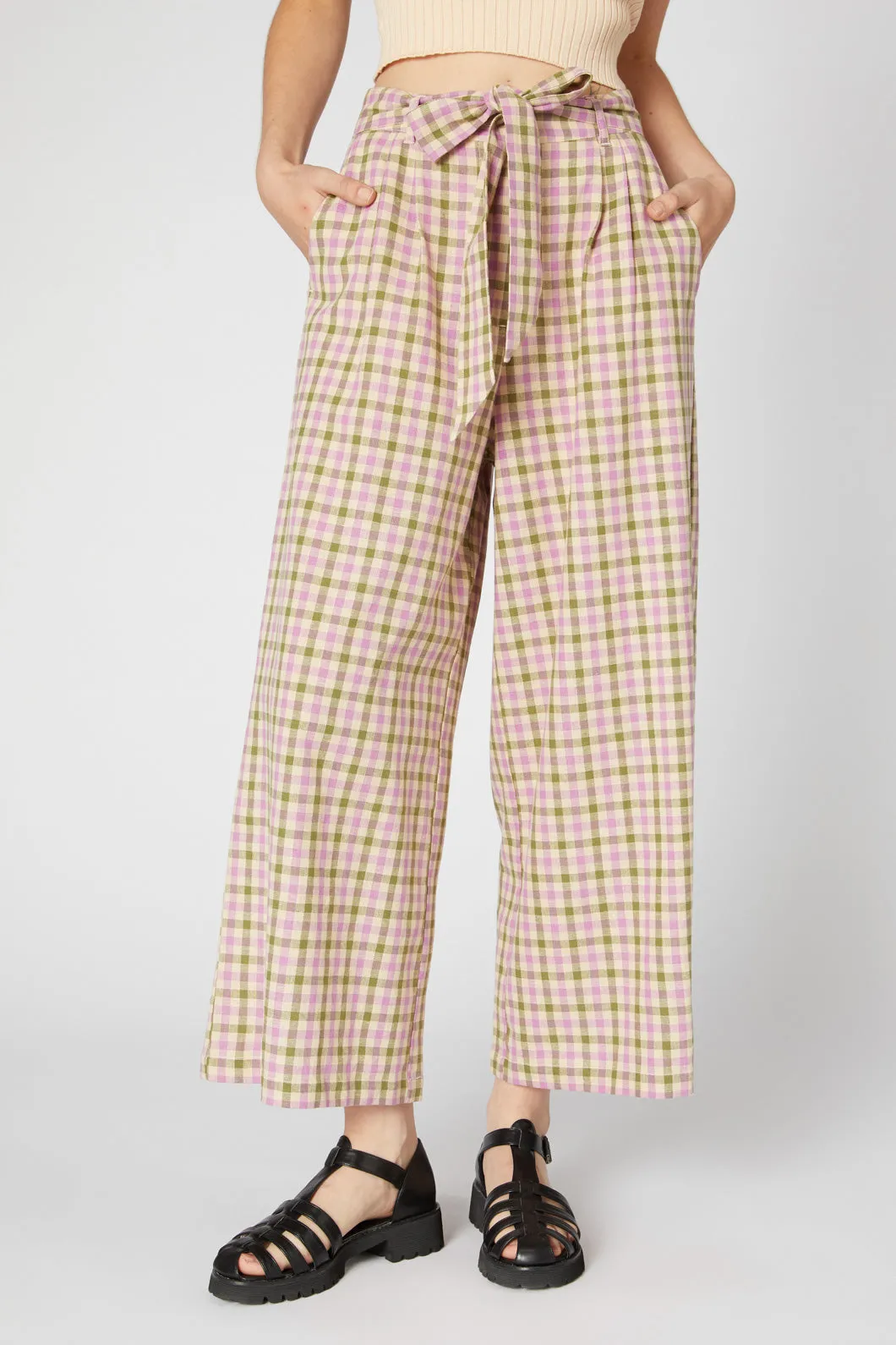 Emmie Checkered Pants