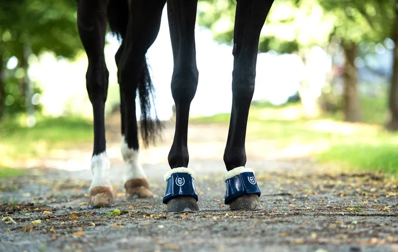 Equestrian Stockholm Navy Bell Boots