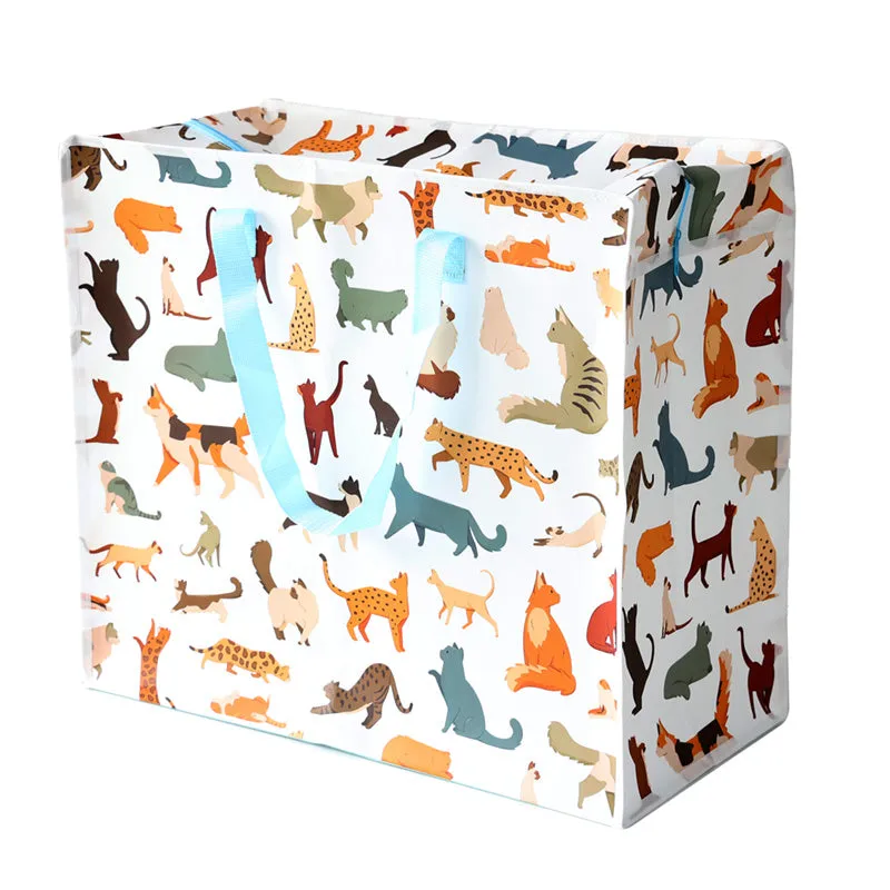 Feline Fine Cats Laundry Bag and Storage Organizer