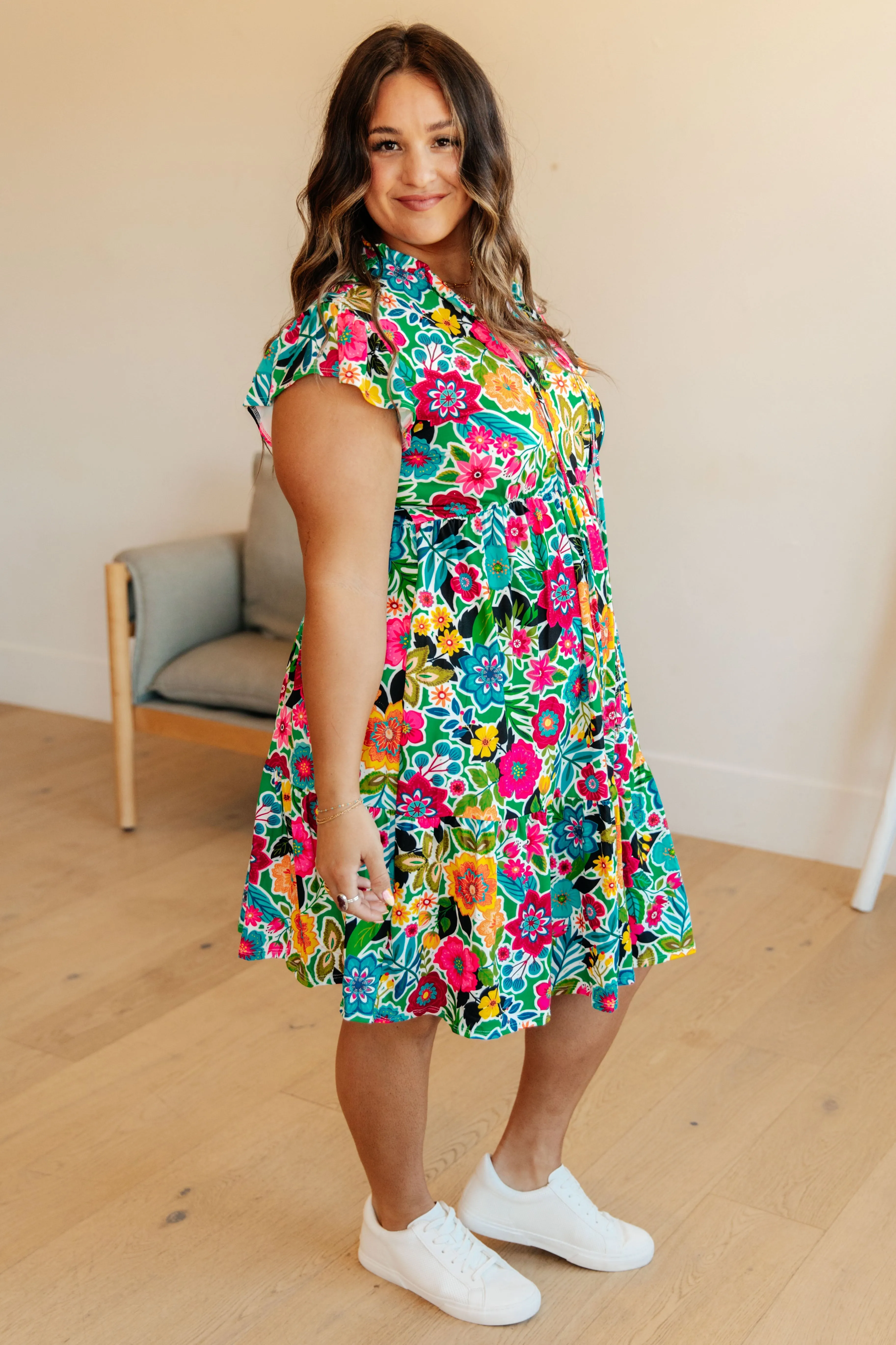 Floral Dress by Brandee