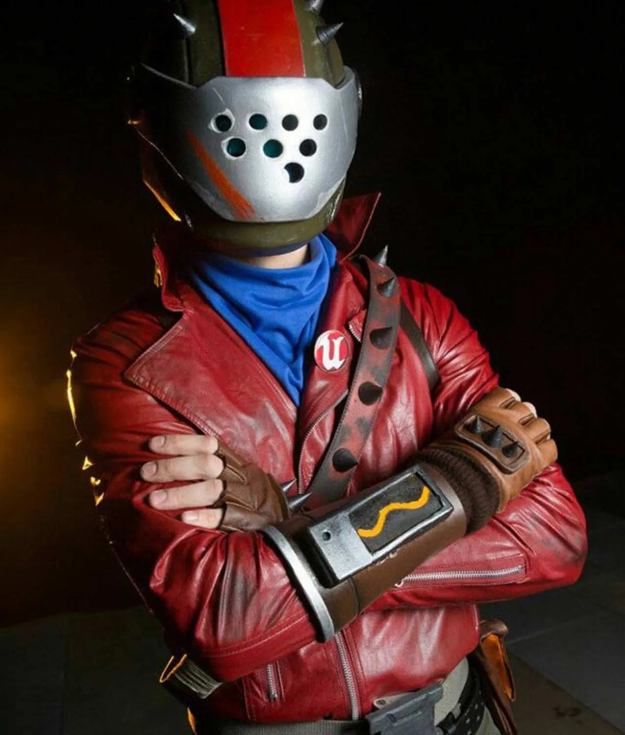 Fortnite Rust Lord Leather Jacket - Videogame Jacket