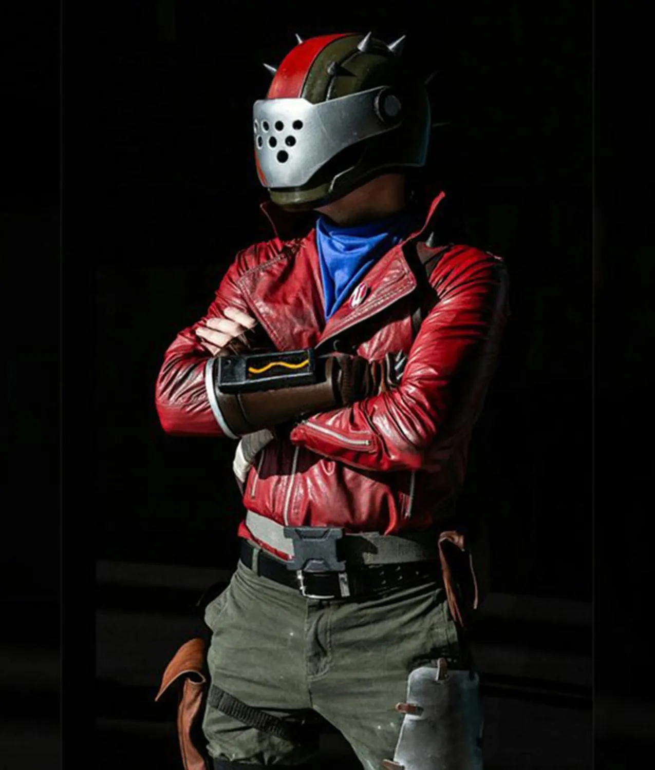 Fortnite Rust Lord Leather Jacket - Videogame Jacket