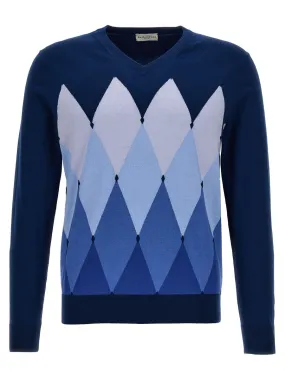 FRAME men's mixed rib sweater