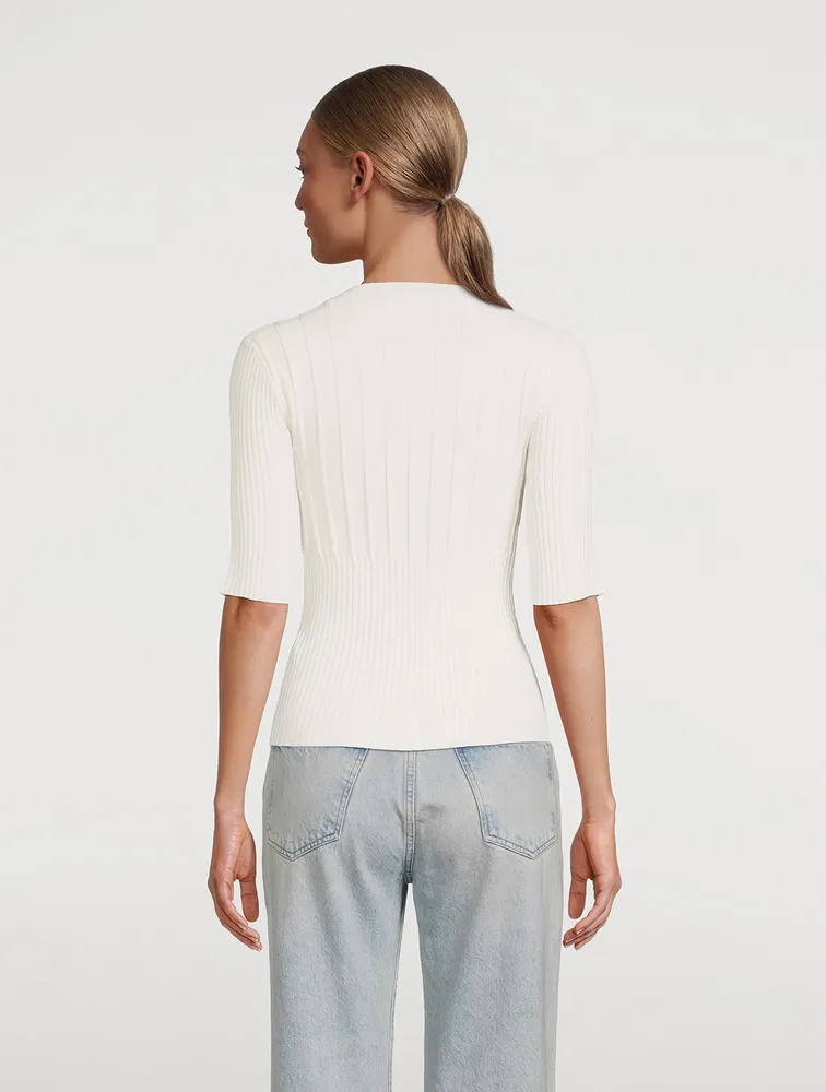 Ribbed Sweater by FRAME