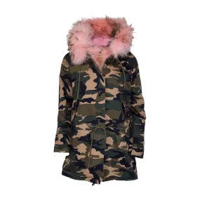 Fur Lined Parka Coat for Women - MDB Couture