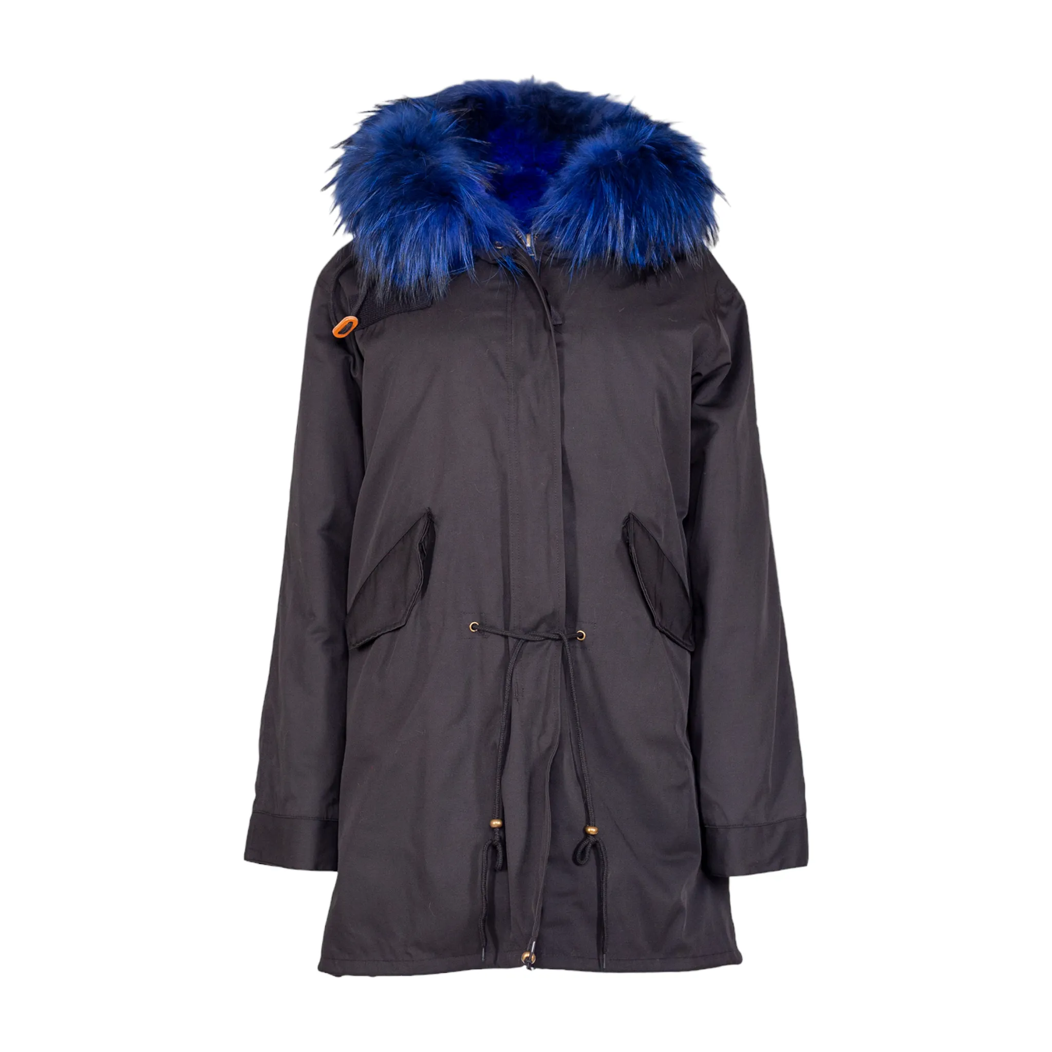 Fur Lined Parka Coat for Women - MDB Couture