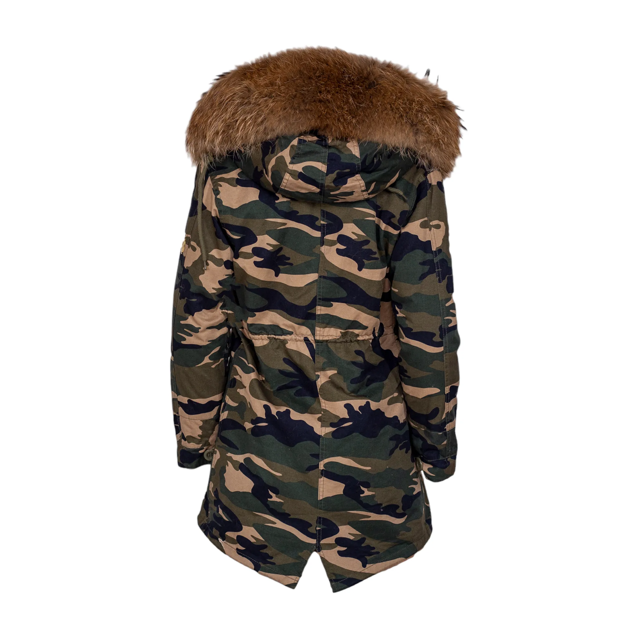 Fur Lined Parka Coat for Women - MDB Couture