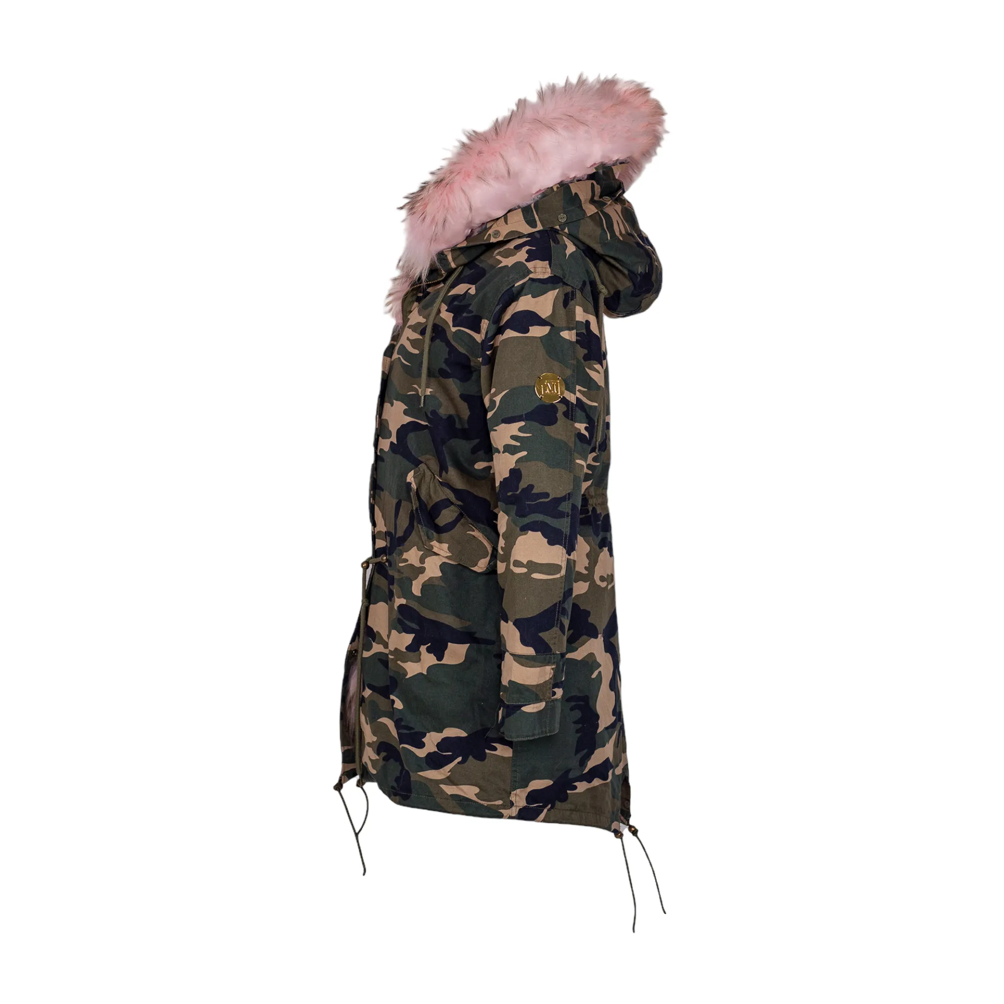 Fur Lined Parka Coat for Women - MDB Couture