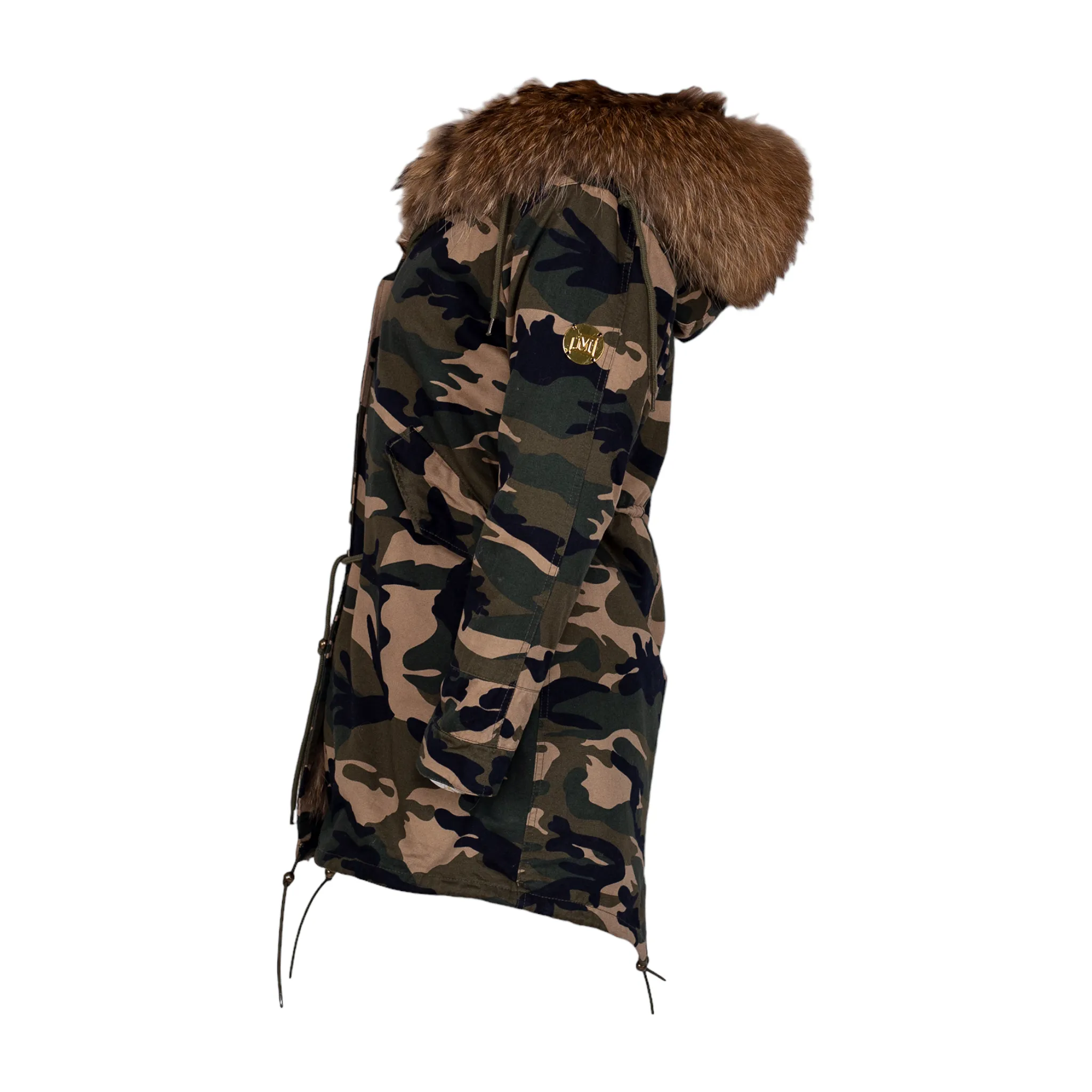 Fur Lined Parka Coat for Women - MDB Couture