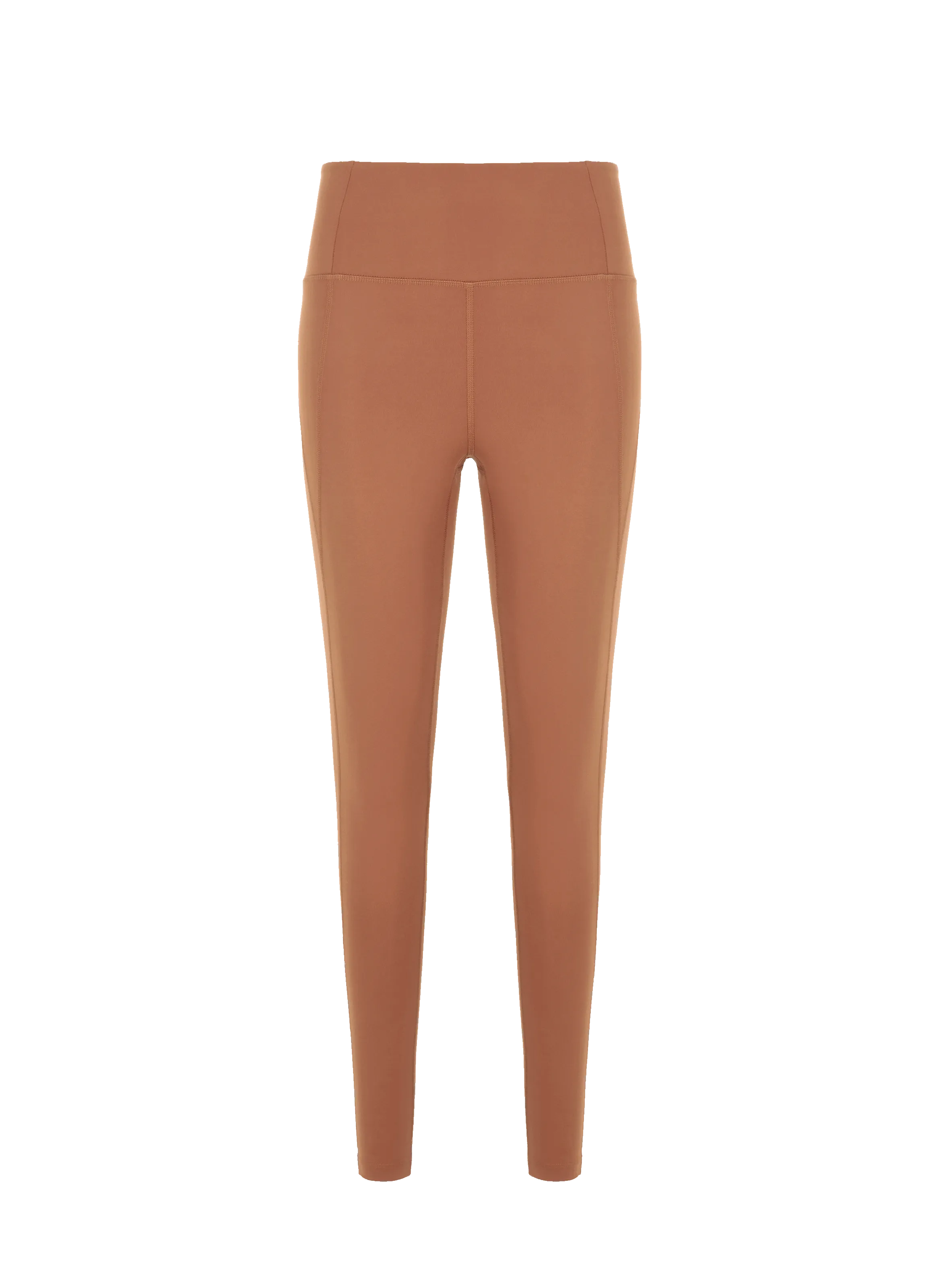 Girlfriend Collective High-waisted leggings in Brown