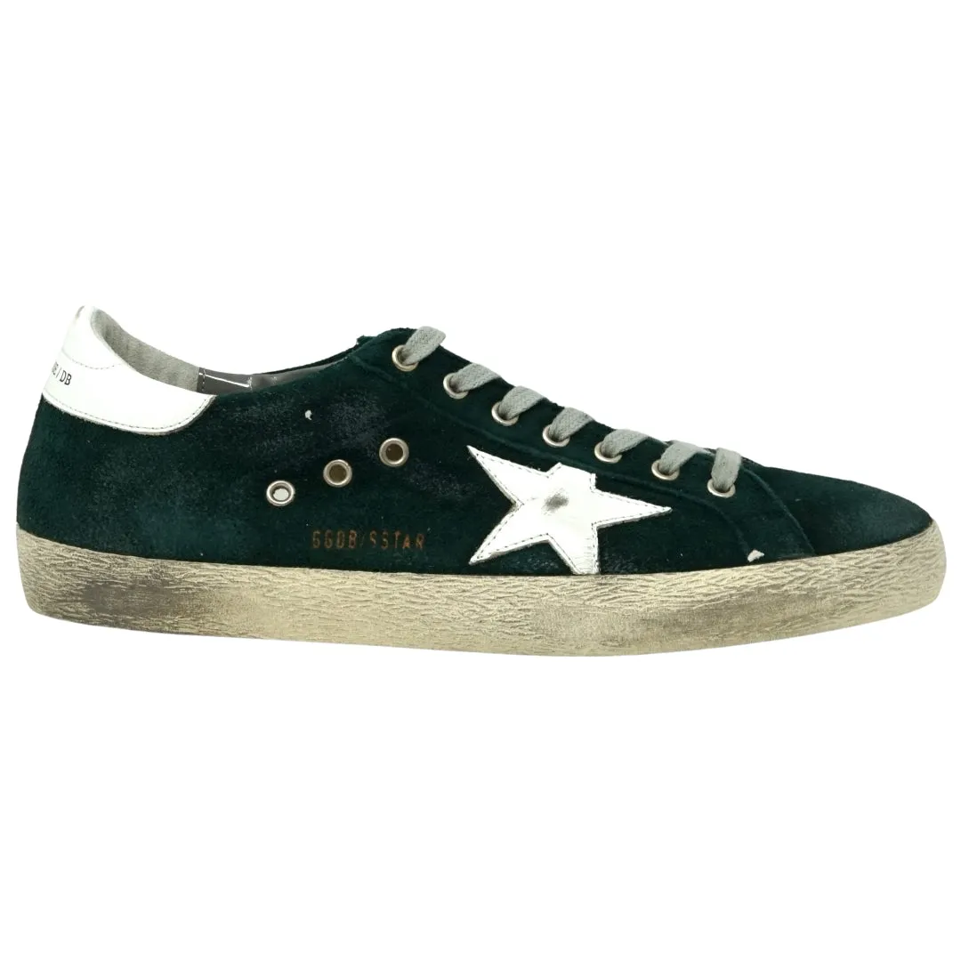 Golden Goose Men's Green Trainers - GS1 MS590 C47