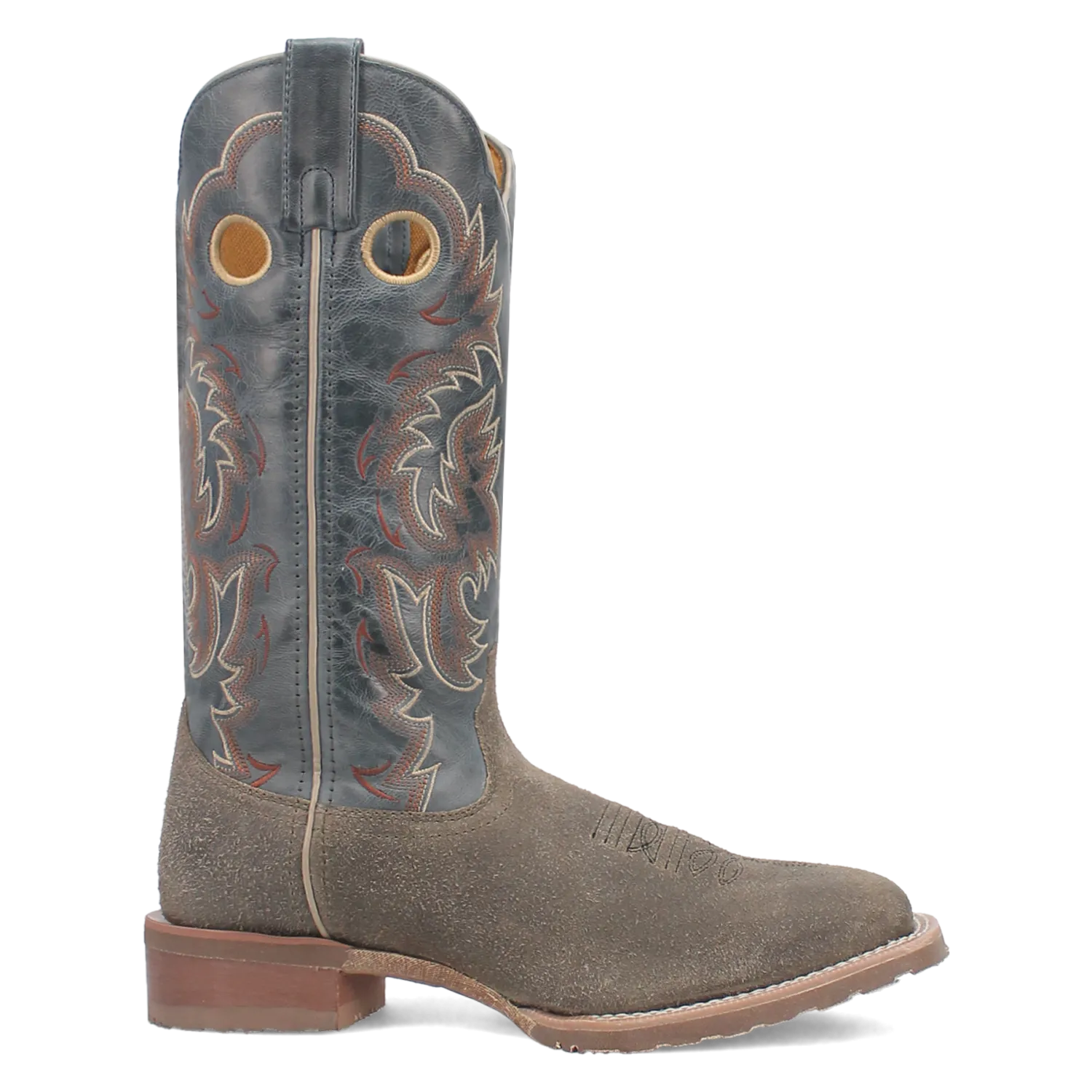 Grey and Blue Laredo Men's Summit Leather Western Boot