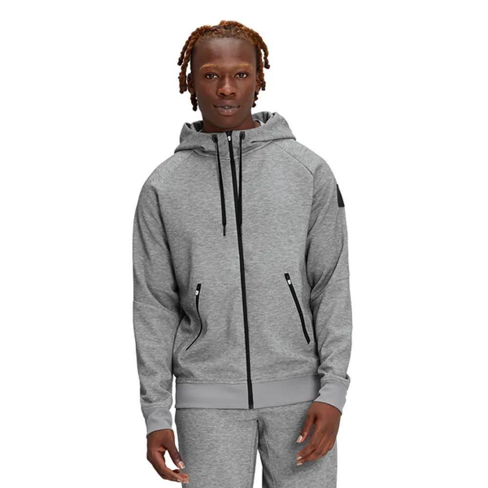 Grey Zip-up Hoodie